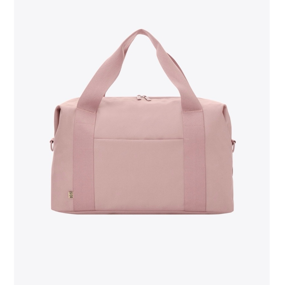 The BÉISics Duffle in Atlas Pink